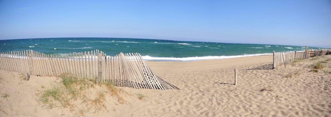 Maison Jardin Wifi - Climatisation - 100 M Plage Sauvage - 20 Min Perpignan Torreilles Εξωτερικό φωτογραφία