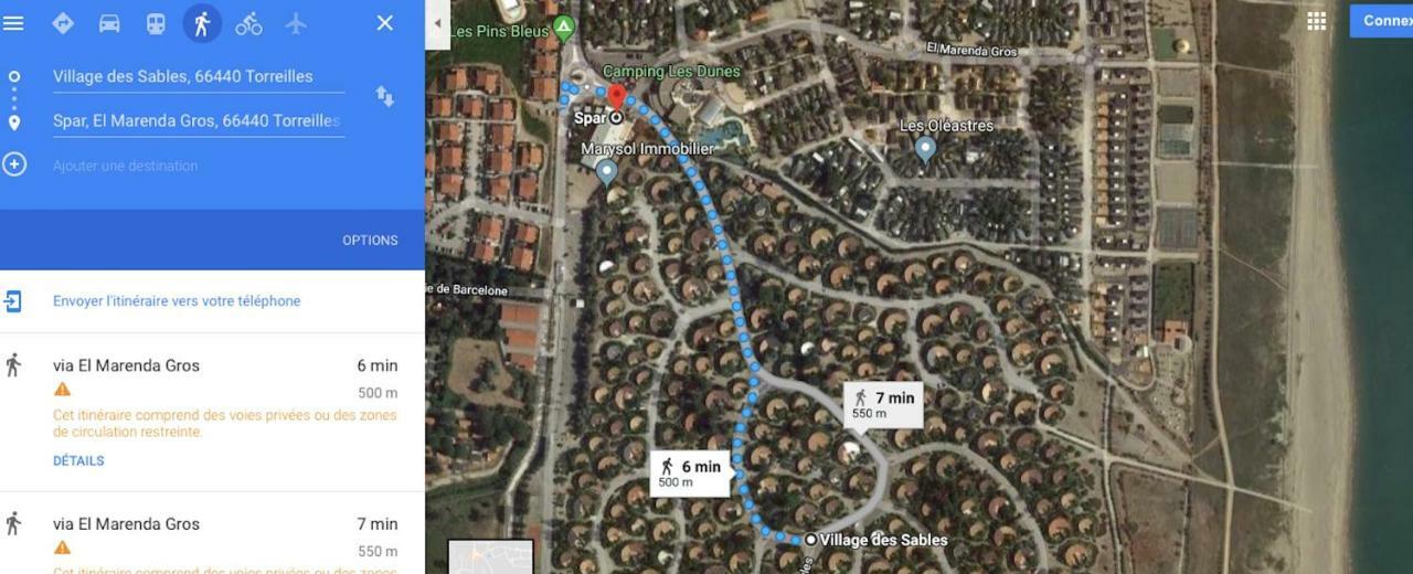 Maison Jardin Wifi - Climatisation - 100 M Plage Sauvage - 20 Min Perpignan Torreilles Εξωτερικό φωτογραφία